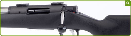 A genuine left-handed hunting rifle